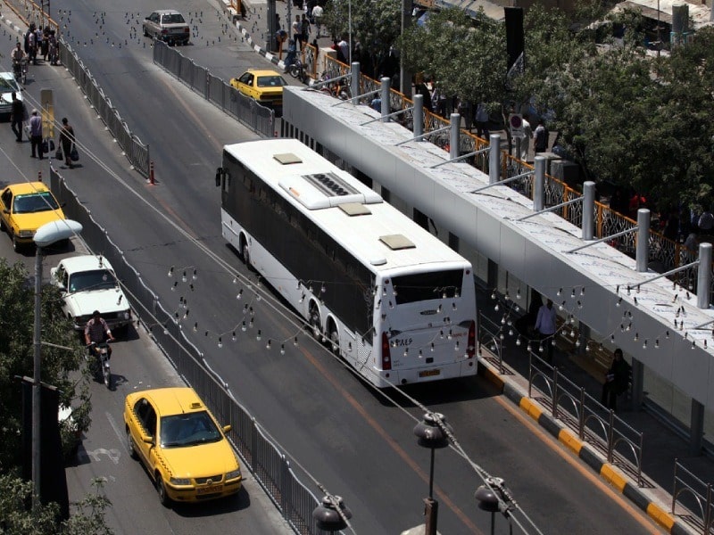 تصویر خط brt