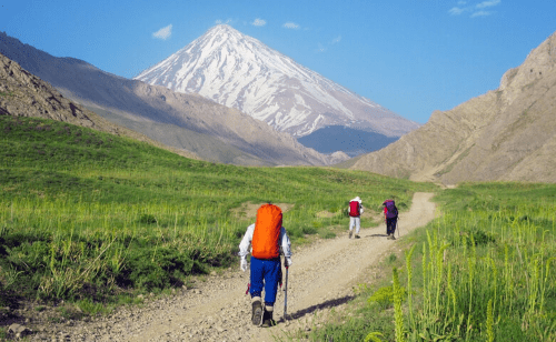 تصویری ازمسیرهای کوهنوردی تهران