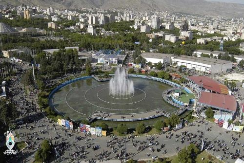 تصویری از نمایشگاه بین المللی تهران نمای کلی